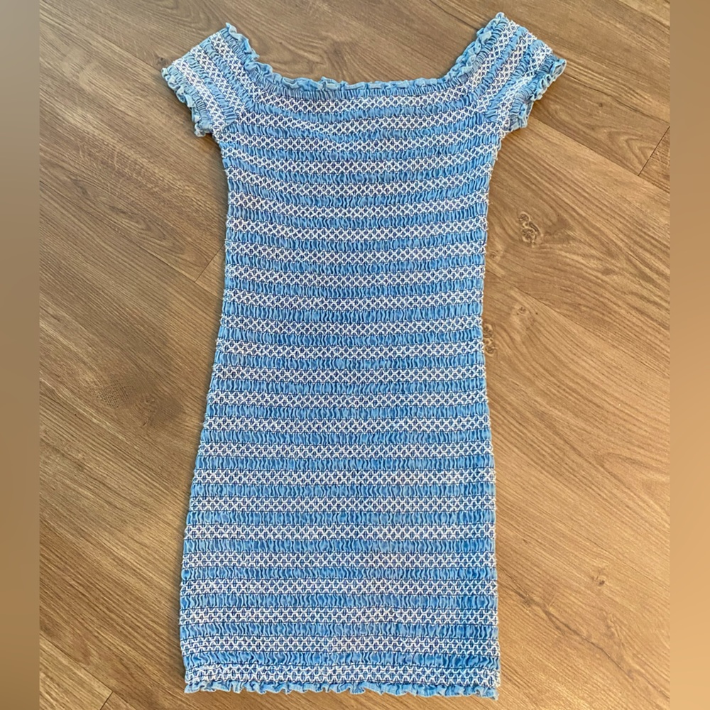 FOREVER 21 | Bodycon Denim Mini Dress | Size S